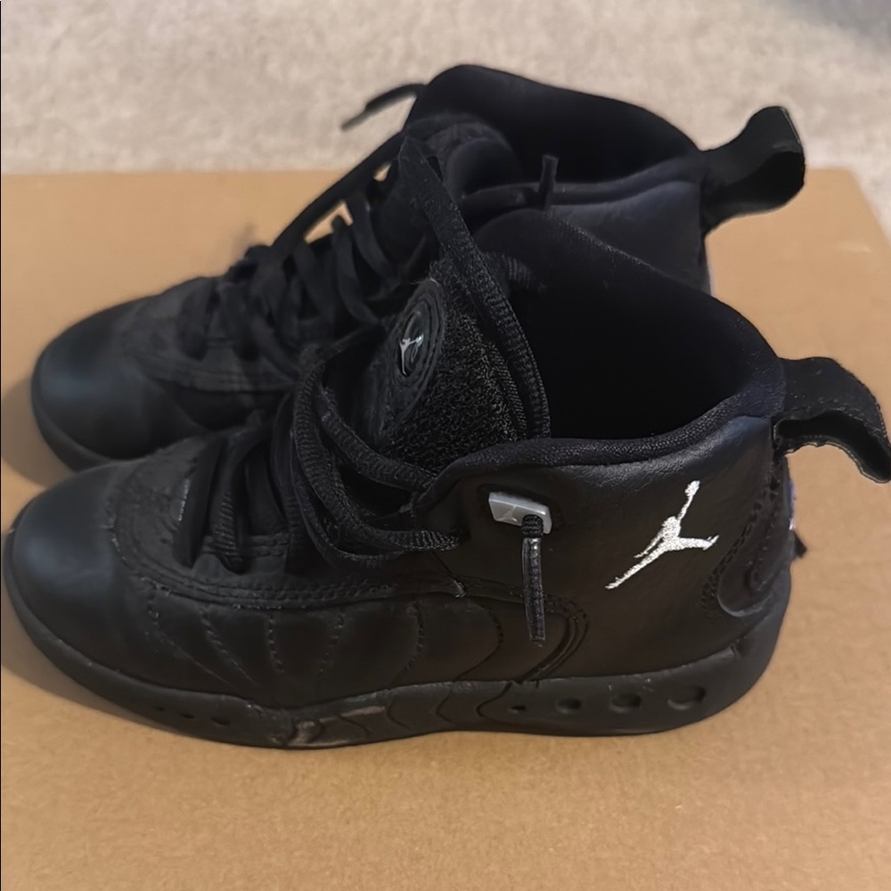 Kids Black Athletic Shoes